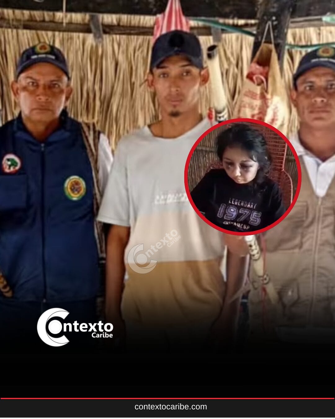 ¡Cayó! Hombre que habría golpeado brutalmente a su pareja, está detenido por indígenas Zenú