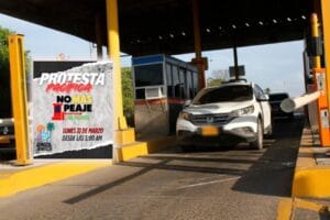 Anuncias protestas en el peaje Las Flores, en la vía Corozal - Sincelejo