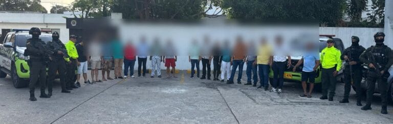 capturados en Barranquilla