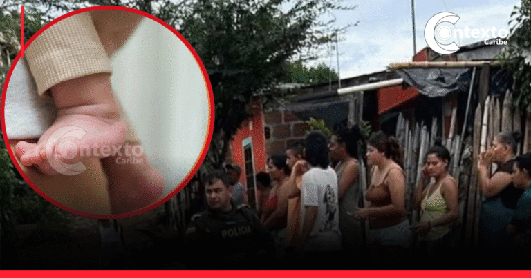 Bebé de 10 meses muere tras accidente doméstico CUANDO LA CIUDADABA SU HERMANA. CONTEXTO CARIBE