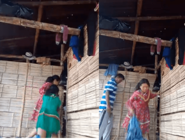 Golpiza a joven indígena Foto:redes sociales

