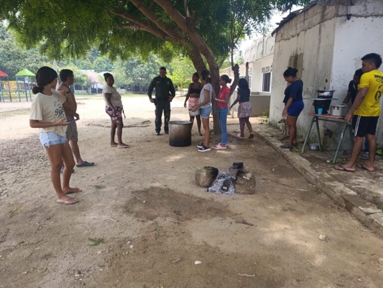 En Chinulito, comunidad rural y Policía compartieron una jornada de integración y confianza