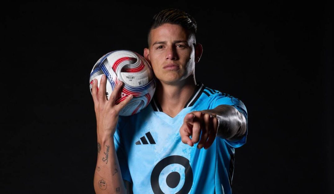 JAMES RODRIGUEZ DEPORTES CONTEXTO CARIBE James Rodríguez jugará en la MLS: Minnesota United anuncia su llegada