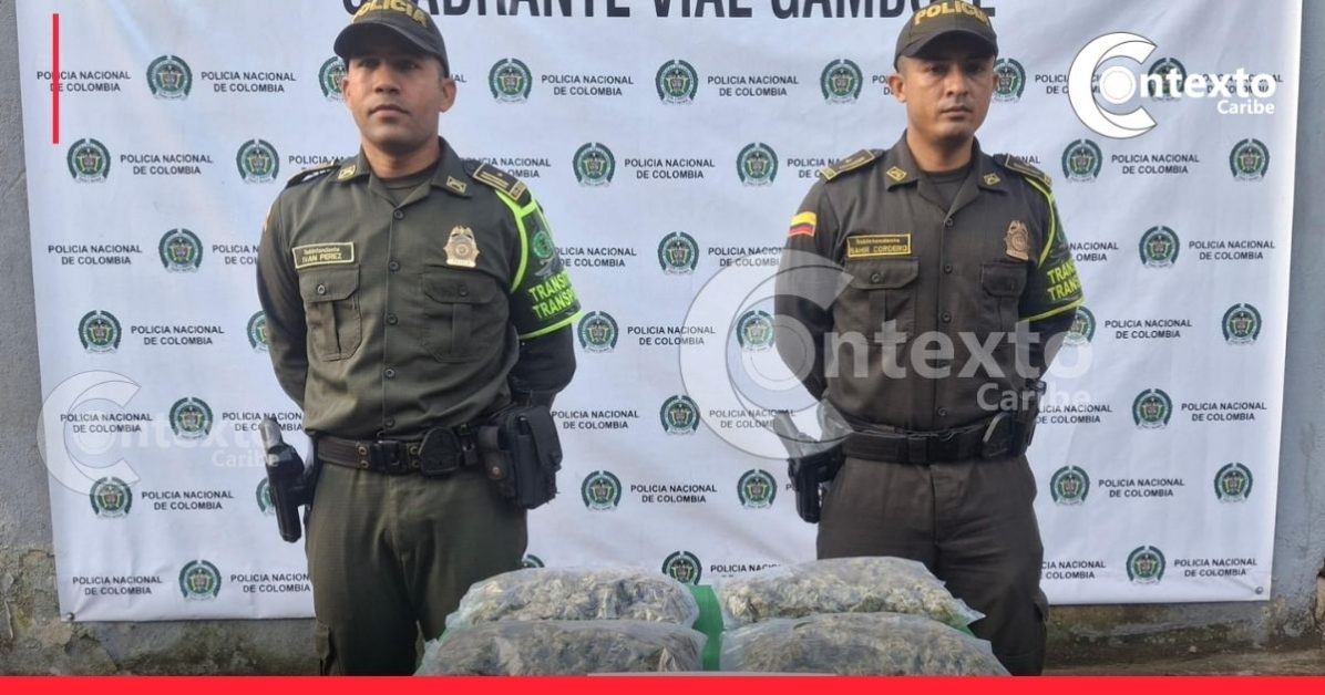Noticias de Bolivar ¡Marihuana iba de viaje en encomienda y la bajaron en carretera!