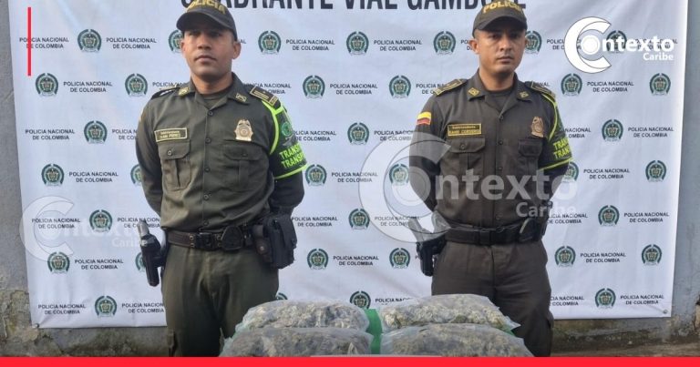 ¡Marihuana iba de viaje en encomienda y la bajaron en carretera!