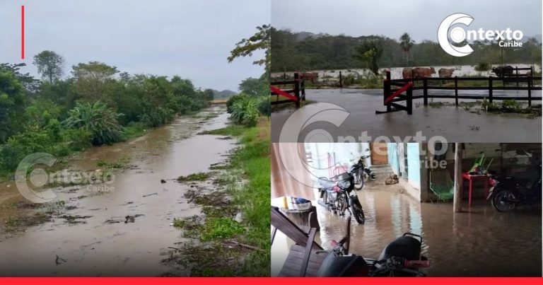 Lluvias torrenciales desatan emergencia por inundaciones en varios municipios de Córdoba