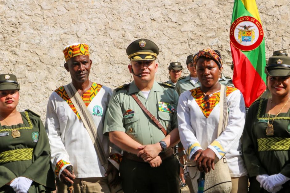 El coronel Diego Pinzón Poveda asumió el mando del Departamento de Policía Bolívar