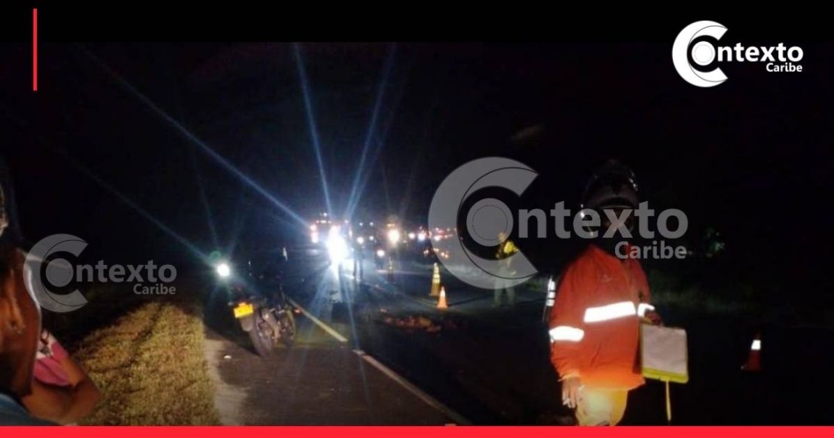 Grave accidente en la vía Tolú-Pita deja dos personas sin vida