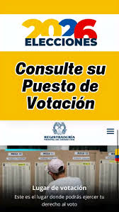 consultar mi puesto de votación
