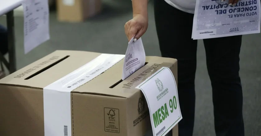 Sucre acude hoy a las urnas para elegir Congreso de la República