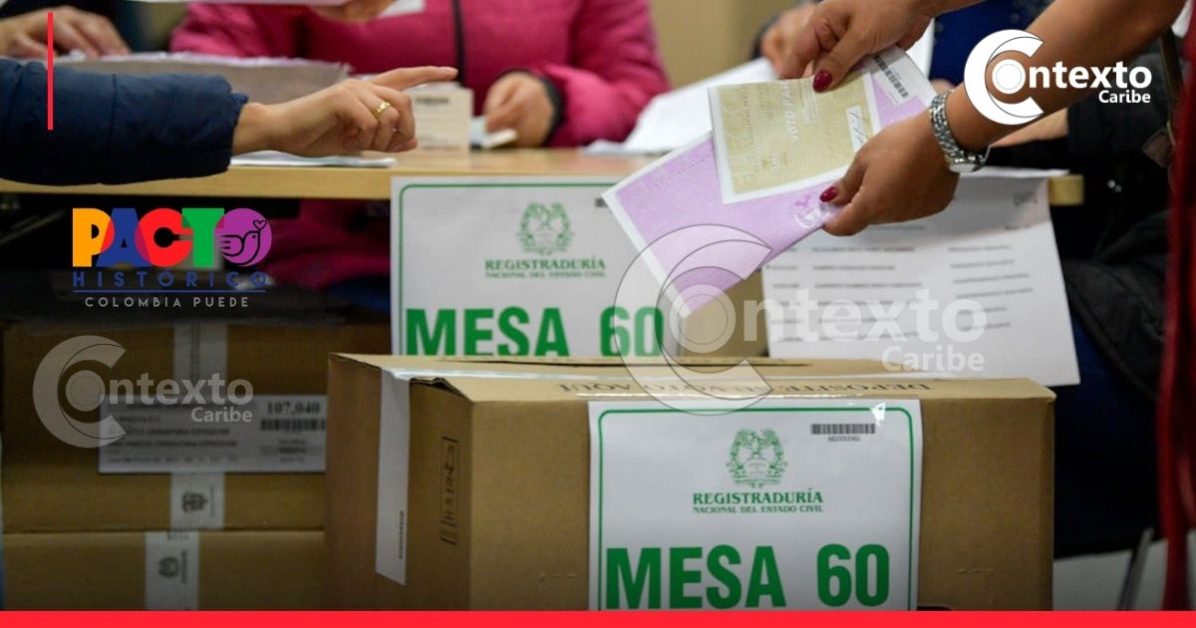 Pacto Histórico lidera elecciones a senado en el preconteo de votos