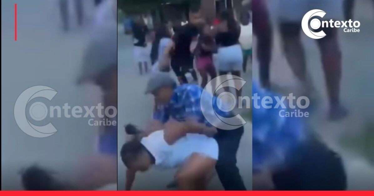 Video: machetera entre mujeres en plena vía pública dañó el Día de las Madres