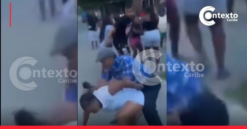 Video: machetera entre mujeres en plena vía pública dañó el Día de las Madres