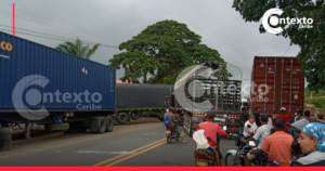 Crisis vial se agrava en San Onofre: camioneros bloquean salida a Sincelejo debido al paro en Pajonal