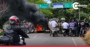 Mineros de la Mojana bloquearon via