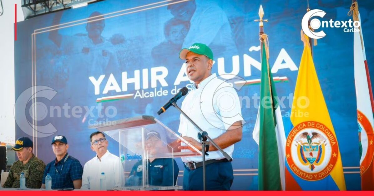 ¿Quién es Yahir Acuña? El alcalde de Sincelejo que está en el Mundial 2026