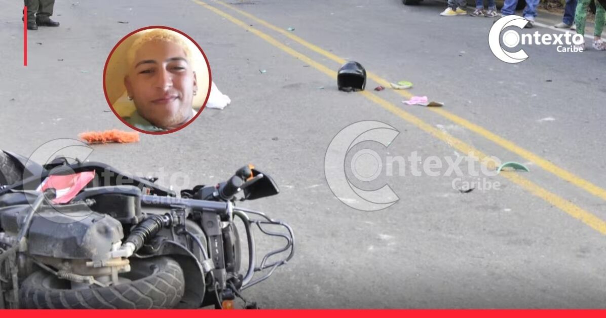 Accidente de moto en San Onofre dejo un joven fallecido Un accidente de moto apagó la vida de un joven de 22 años