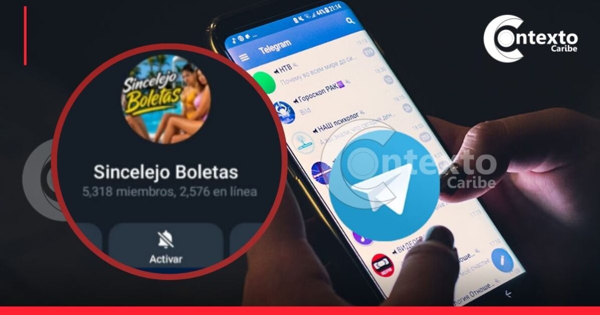 GRUPO DE TELEGRAM SINCELEJO Alarma en Sincelejo: canal de Telegram con miles de seguidores difundiría contenido íntimo