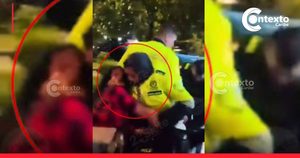 Presunto abuso policial contra una mujer y su hija en Bogotá
