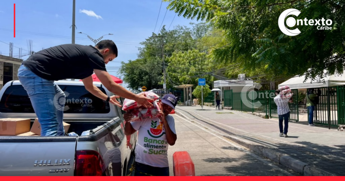 Donaciones terremoto Gobernación de Sucre