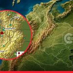 Tiembla nuevamente en Colombia: sismo de 5,1 se siente en varias regiones
