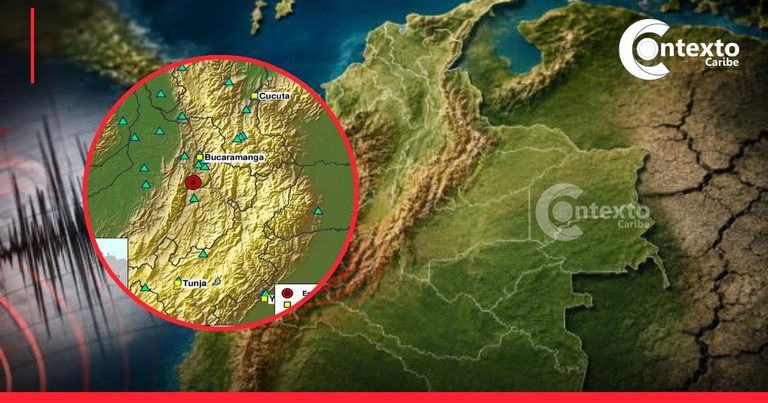 Tiembla nuevamente en Colombia: sismo de 5,1 se siente en varias regiones