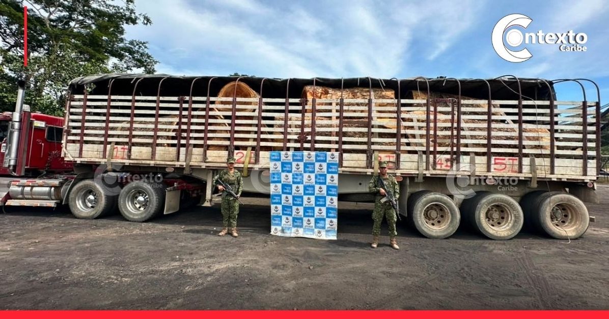 Armada Nacional recupera madera