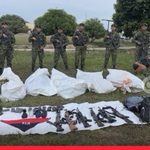 Cinco integrantes del ELN fueron abatidos durante operación militar en Morales, Bolívar