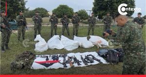 Operación militar del Ejército contra integrantes del ELN en Morales, Bolívar
