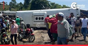 Bus escolar se accidentó en Morroa: varios estudiantes resultaron heridos