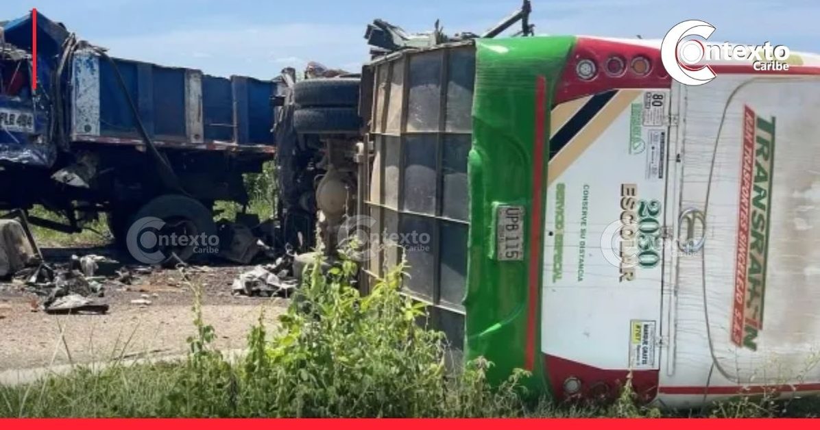 Accidente en Morroa