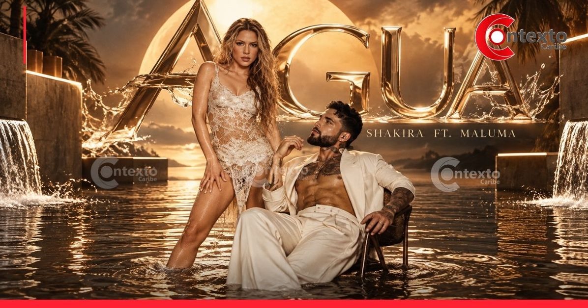 Ya salió "Agua": Shakira y Maluma regresan juntos y aquí puedes escuchar y descargar la canción oficialmente