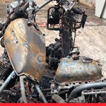 “Se le dio la gana”: habitante de calle habría prendido fuego a dos motos en Cartagena