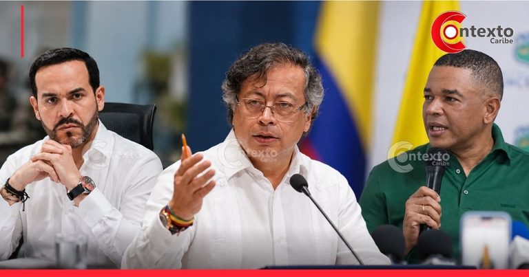 Yahir Acuna y Abelardo de La Espriella Gustavo Petro llega a discucion Petro aterrizó en la pelea entre Yahir Acuña y el presidente Abelardo: habló hasta de “paramilitares”